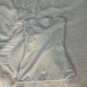 Aritzia White Contour Tube Top
